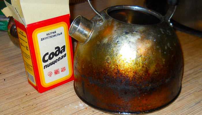 Как очистить чайник от жира и нагара снаружи в домашних условиях
