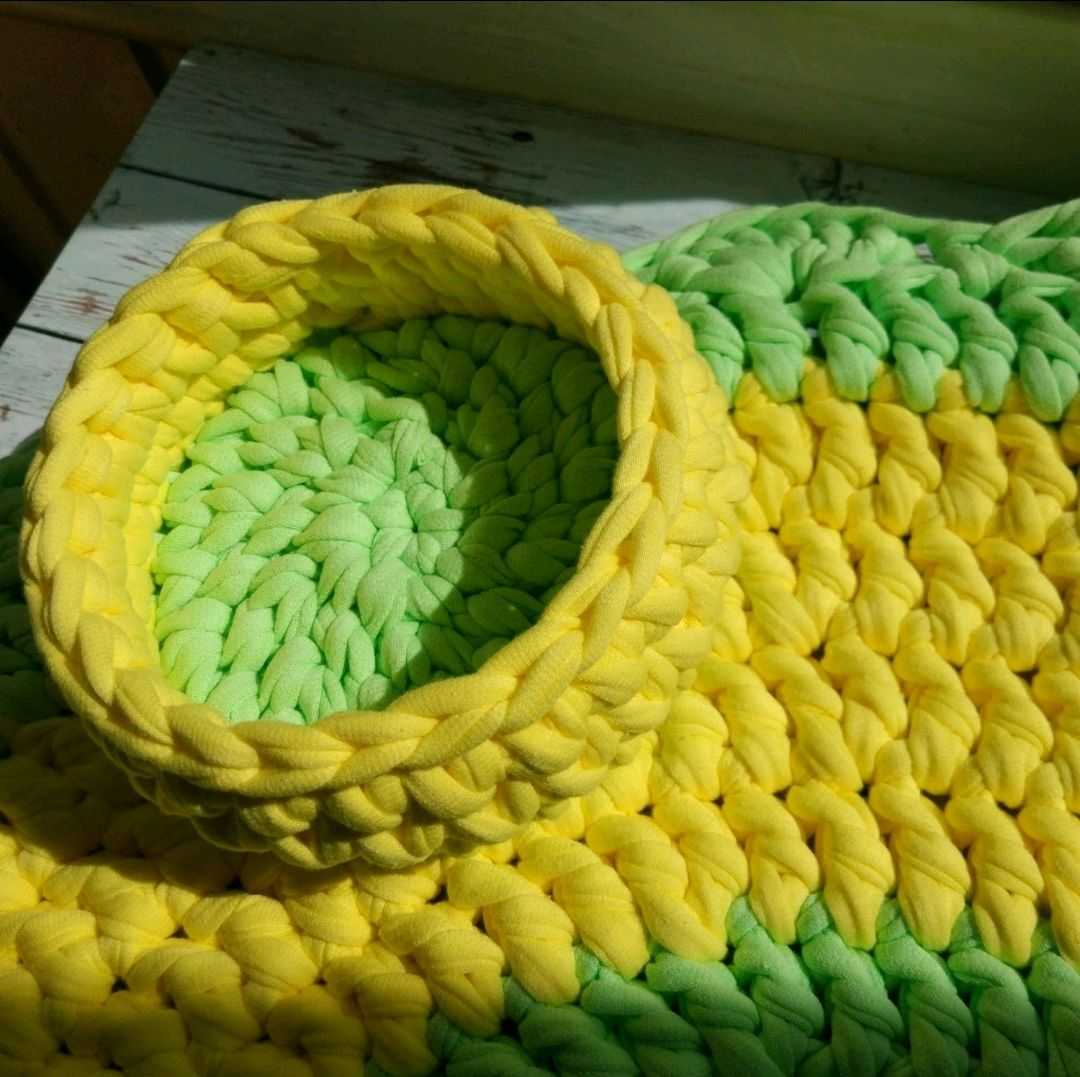 Создание вязаных ковриков для пола с помощью спиц. пошаговая инструкция