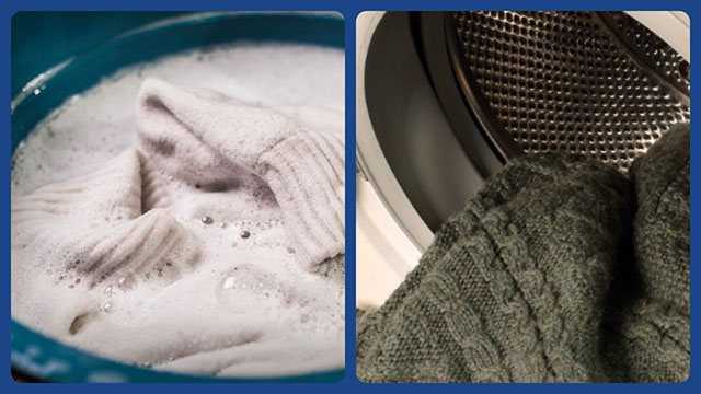 Как стирать шерстяной свитер в машинке автомат и вручную, чем стирать, как сушить