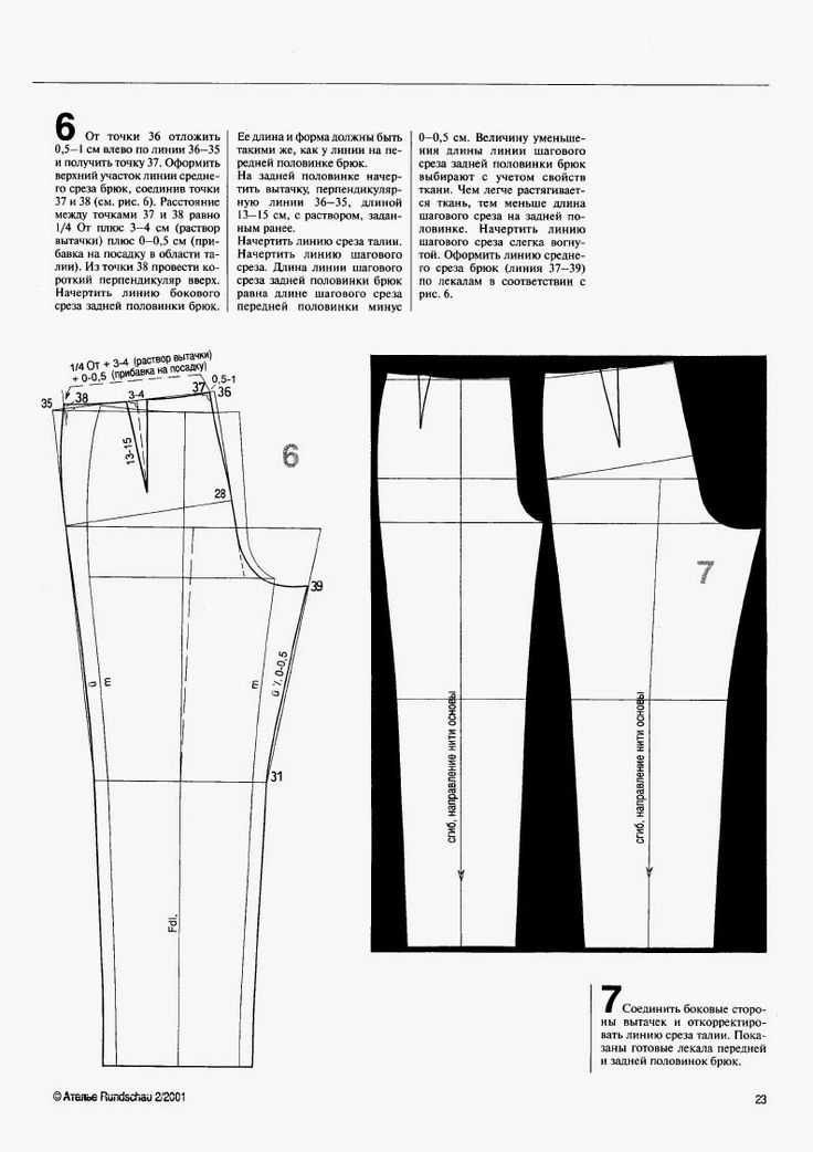 Как ушить широкие женские брюки в узкие