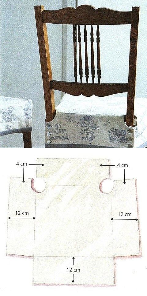 Как сшить подушку на стул и на табуретки своими руками: пошаговая инструкция