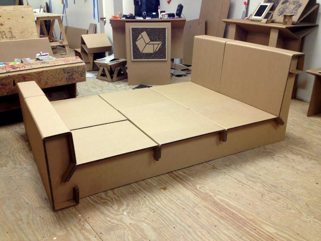 Как сделать кровать из картона: порядок изготовления своими руками, делаем кровать из пластилина