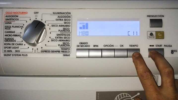 Коды ошибок стиральных машин занусси – значения и причины