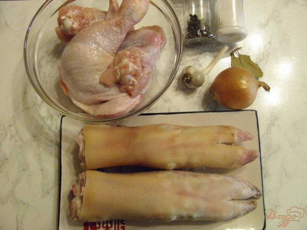 Как приготовить холодец из свиной рульки по пошаговому рецепту с фото