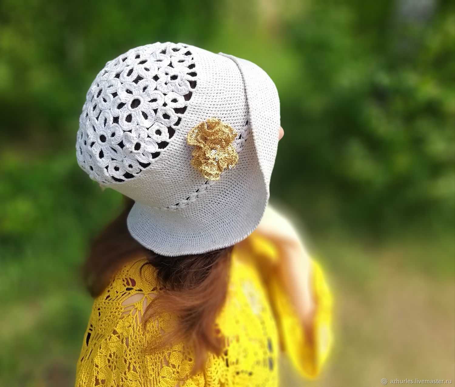 Простые схемы вязания шляпы крючком, популярные летние фасоны