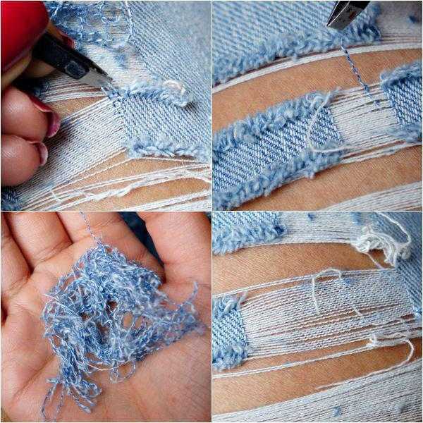 Как сделать рваные джинсы (32 фото): подробные инструкции
