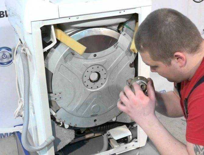 Как заменить подшипник на стиральной машине indesit