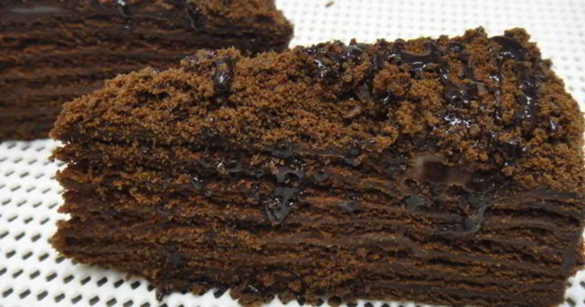 Шоколадный медовик (рецепт с фото пошагово) - торт со сметанным кремом