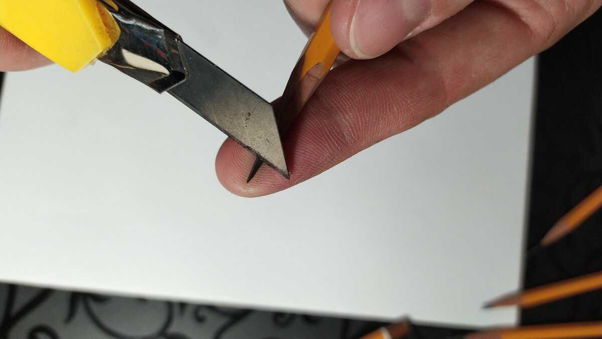 Как точить ножом карандаши? | ah-vkusno.ru