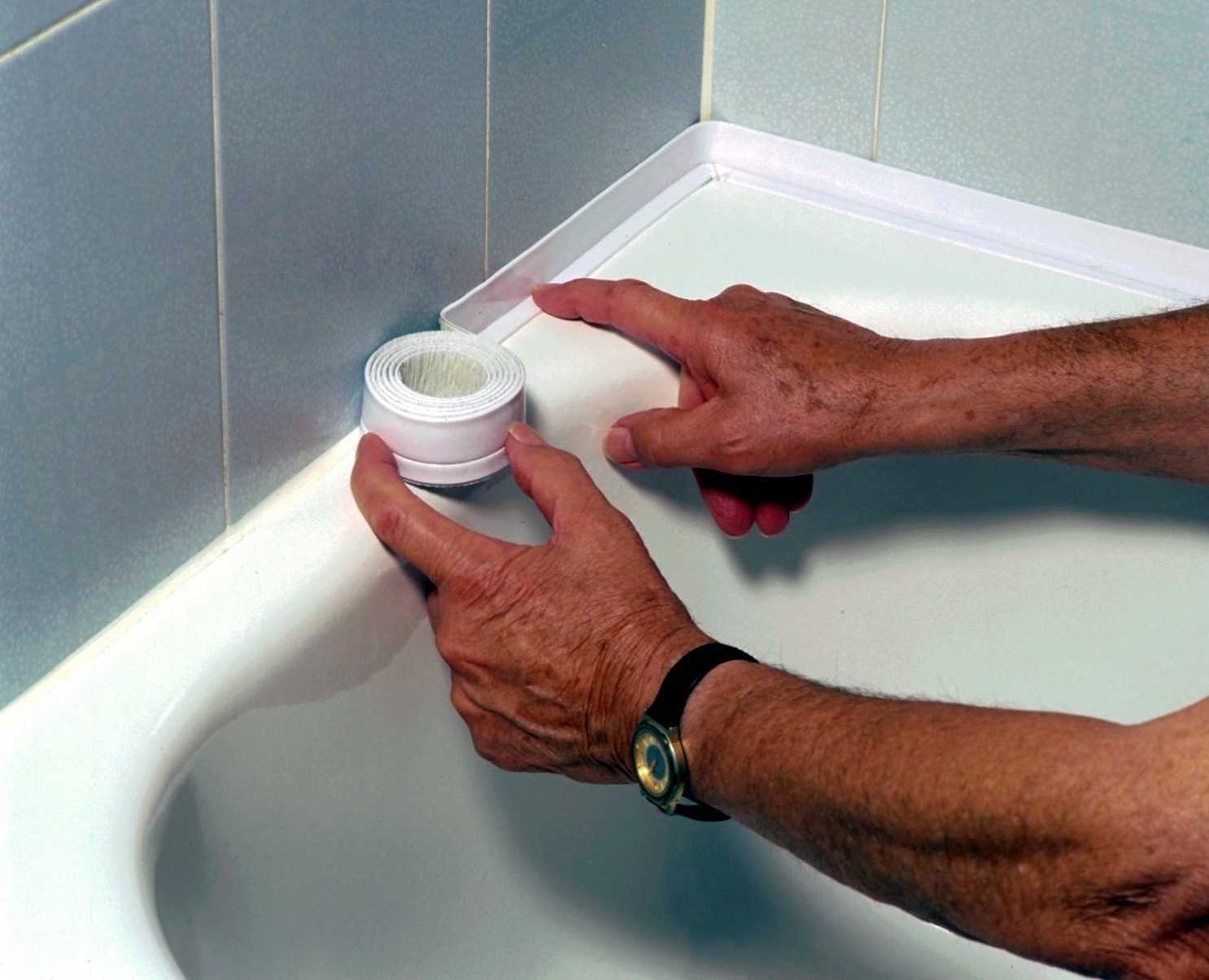 Стыки между ванной и стеной: чем заделывать, особенности материалов
