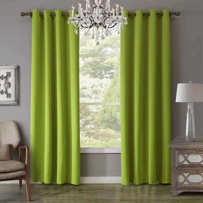 Зеленые обои: выбор и сочетание оттенков, подбор штор