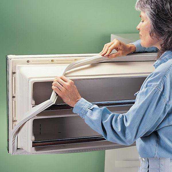 Как поменять резинку на холодильнике: инструкция по замене