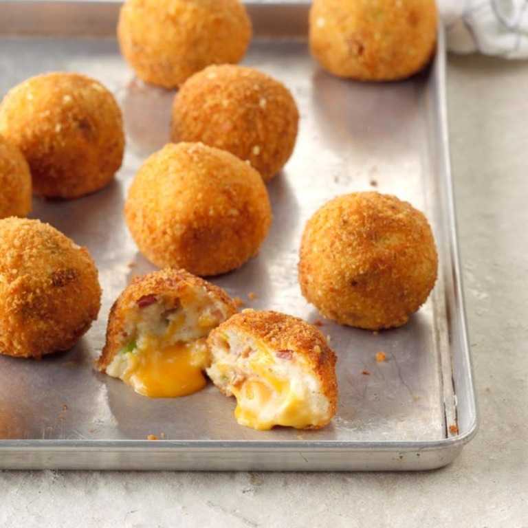 Картофельные шарики во фритюре – полноценная замена картофелю фри: рецепт с фото
