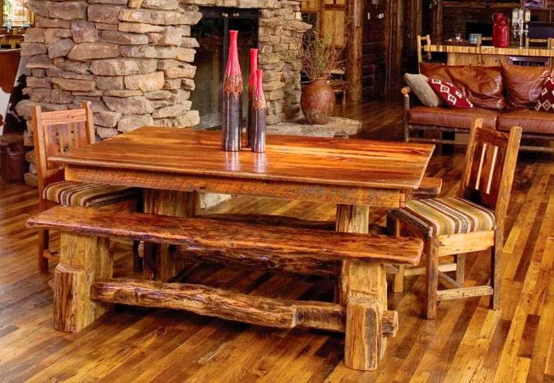Мебель из древесного массива своими руками: основные особенности.