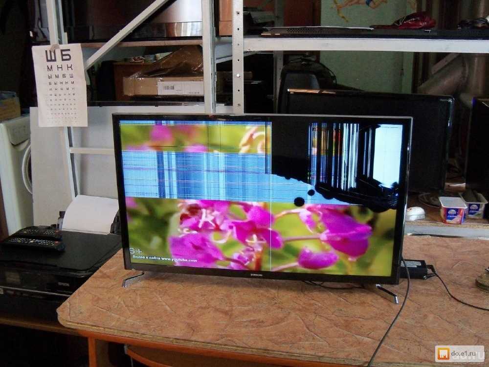 Можно ли отремонтировать жк телевизор, если разбит экран?