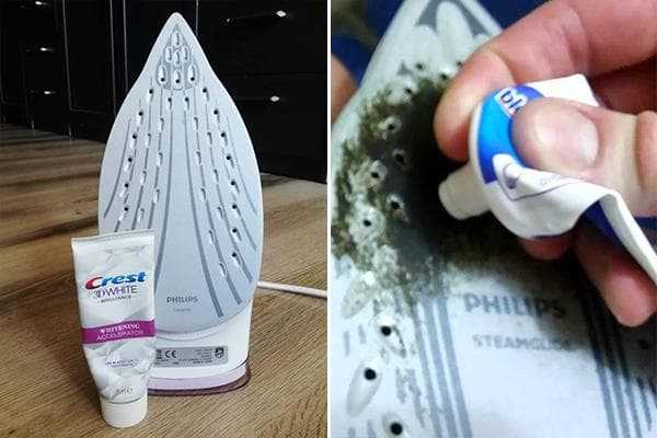 Как почистить в домашних условиях утюг от нагара и накипи внутри