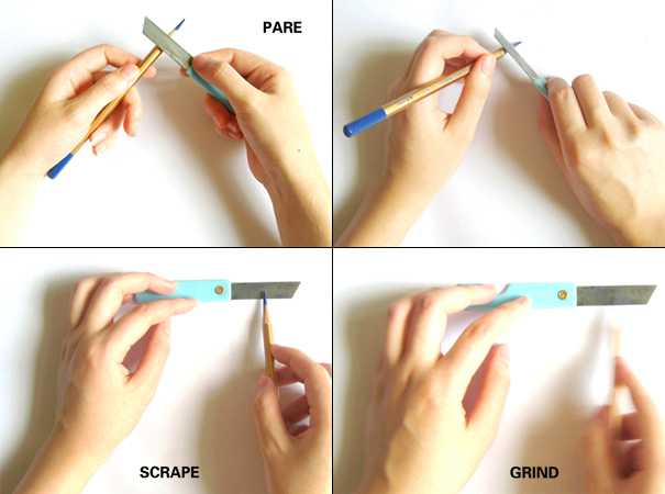 Как заточить простой карандаш: 6 инструментов – от банальных и примитивных до эксклюзива