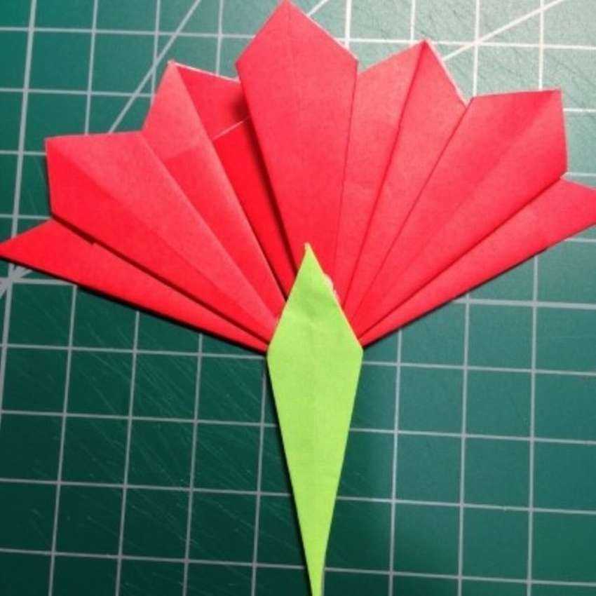 Цветок гвоздика из бумаги. своими руками, пошаговые инструкции + 300 фото