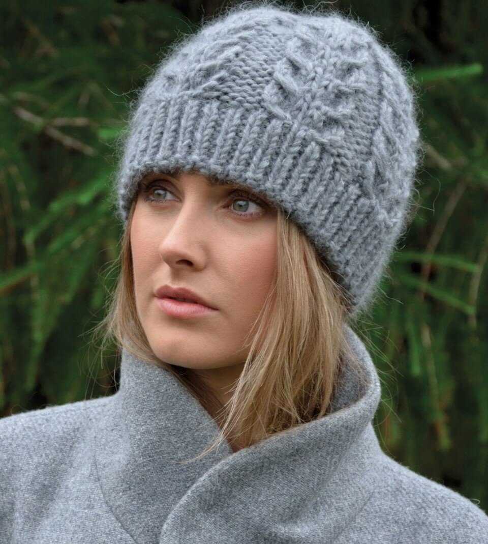 Вязаные женские шапки на зиму 2021-2022 года: модные фасоны с фото и описанием