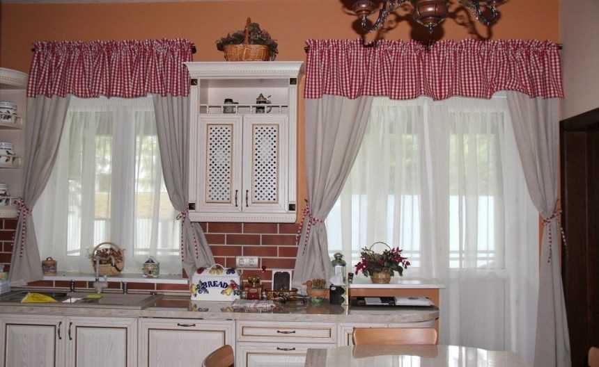 Занавески на кухню - 100 фото оригинального и красивого дизайна