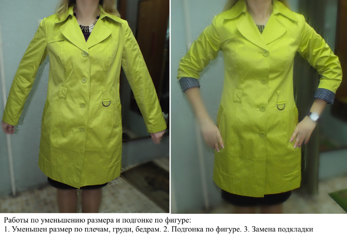 Как сделать куртку на размер меньше - ателье мобильный портной спб