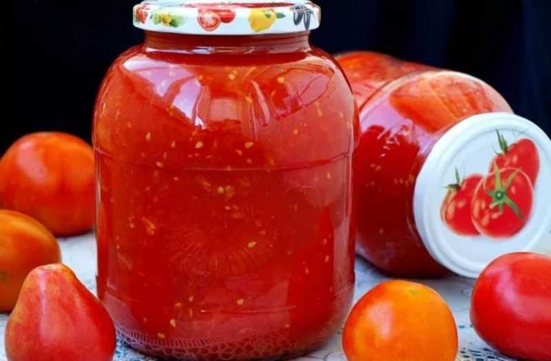 Рецепты приготовления помидоров в собственном соку на зиму