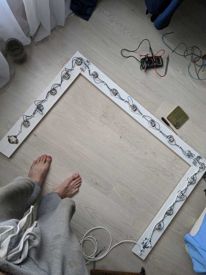Простая инструкция, как сделать гримерное зеркало своими руками за копейки - мечта любой женщины!