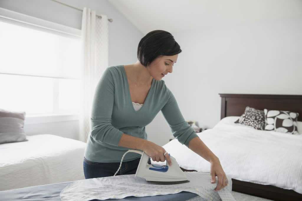 Как гладить постельное белье из разных типов ткани