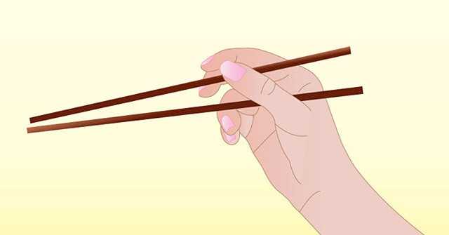 Как пользоваться палочками для суши