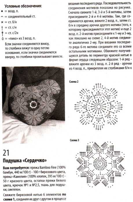 Подушка из трикотажной пряжи крючком: подушка звезда, квадратный и круглый чехлы art-textil.ru