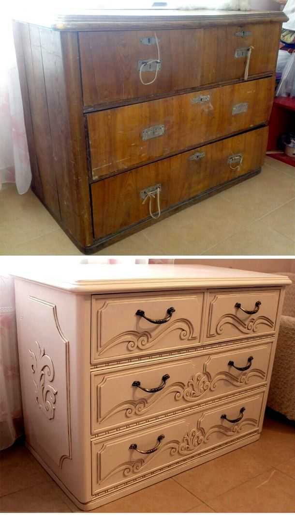 Реставрации старой мебели по-современному