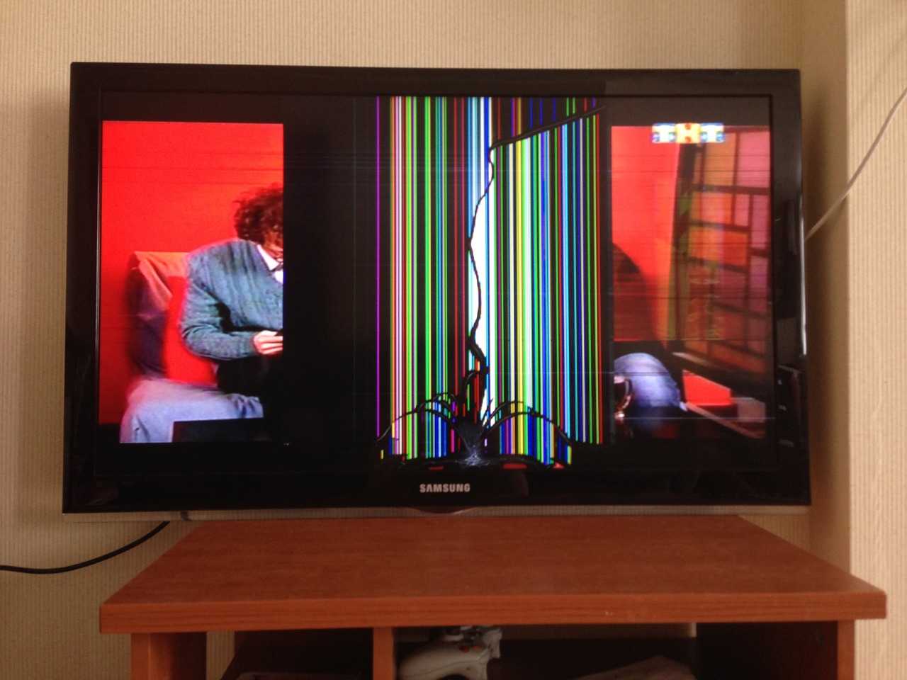 Можно ли отремонтировать жк телевизор после удара