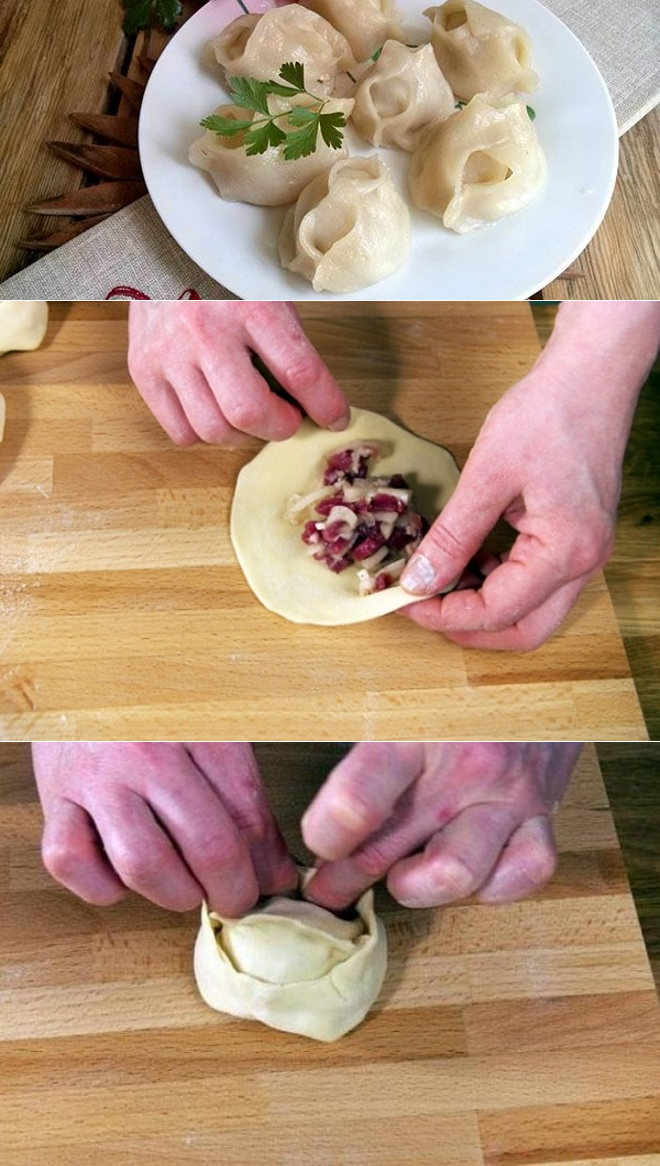 Сочные манты с картошкой и фаршем — пошаговый рецепт приготовления очень вкусных мантов