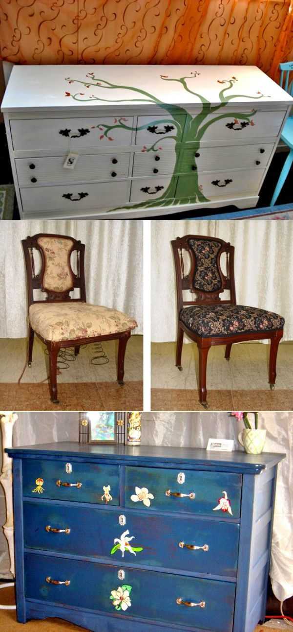 Реставрация старой мебели в домашних условиях своими руками - инструкция +видео