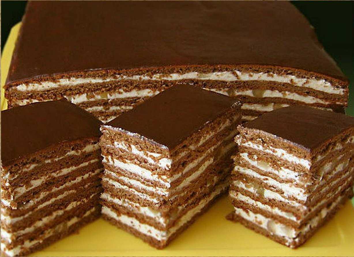 Шоколадный торт спартак: рецепт с фото пошагово в домашних условиях самый вкусный