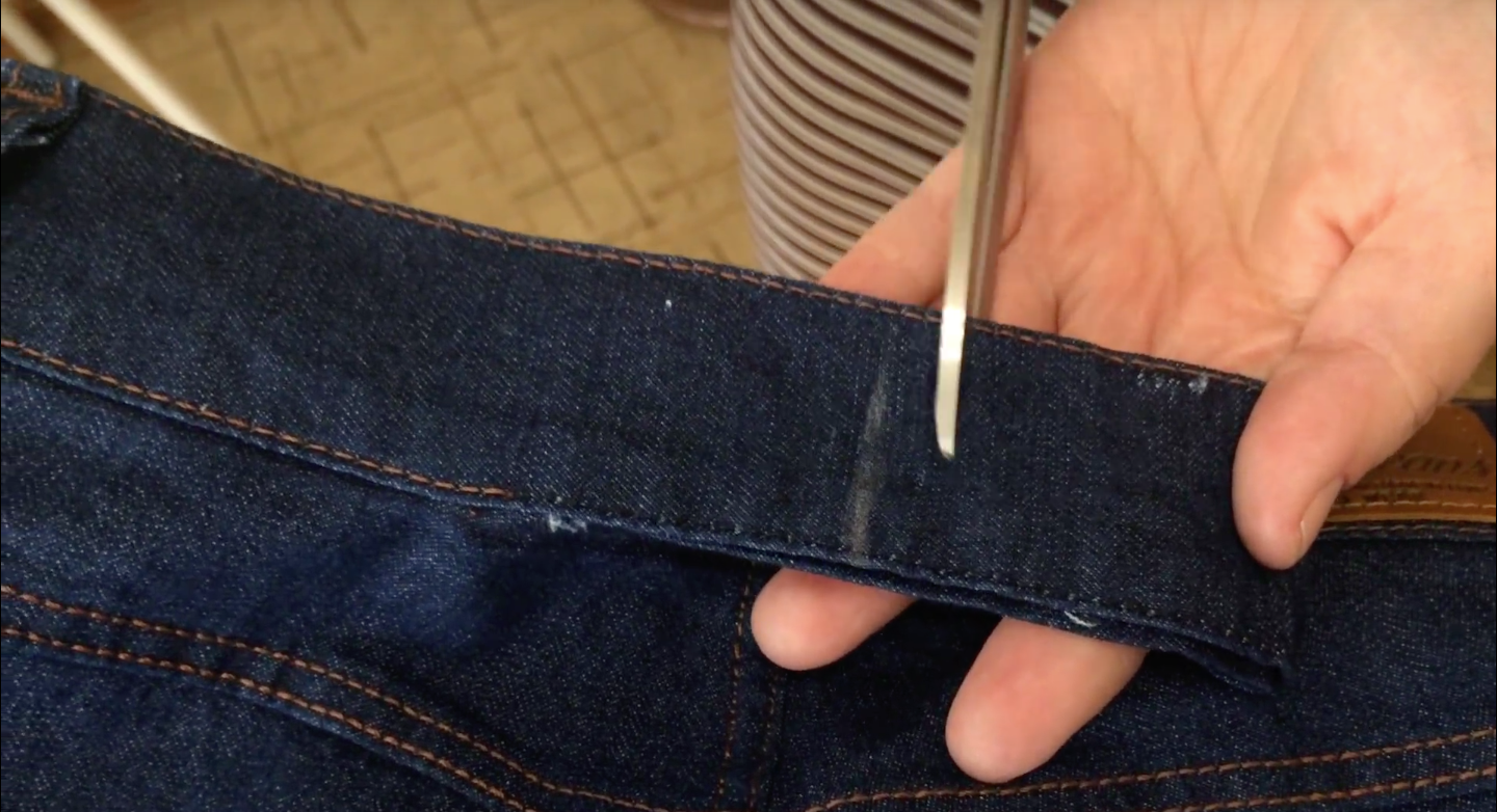 Как ушить широкие штанины брюк. как ушить широкие брюки?