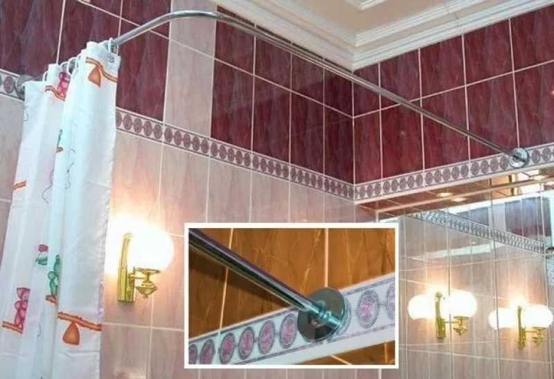 Тканевые шторы в ванную комнату: материалы изготовления, размеры, правила выбора и ухода