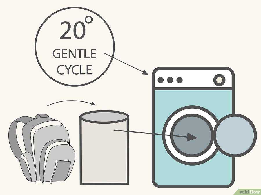 Можно ли стирать рюкзак в стиральной машине: как почистить портфель от грязи