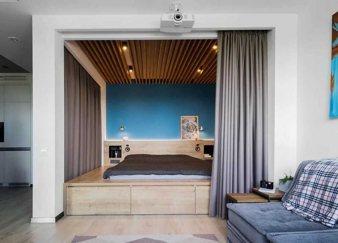 Как установить кровать в нише в однокомнатной квартире - iloveremont.ru