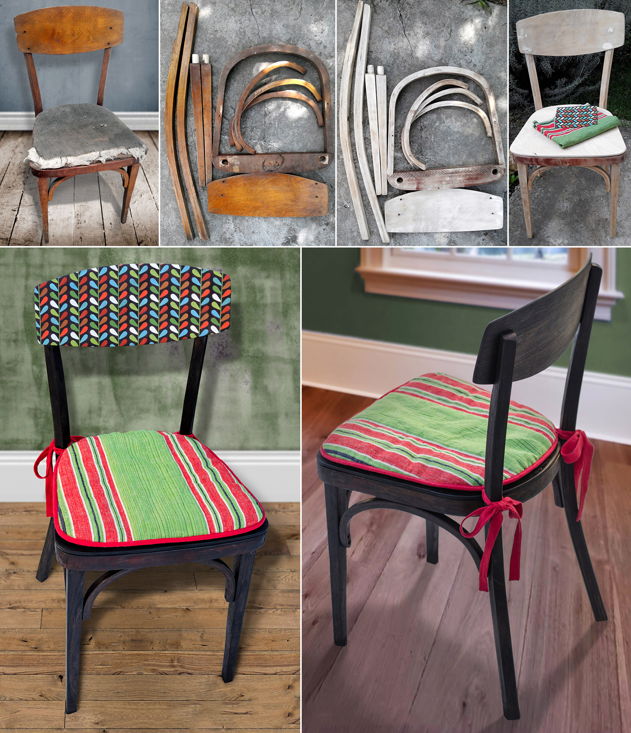 Реставрация стульев, выбор материалов, инструменты, работа пошагово