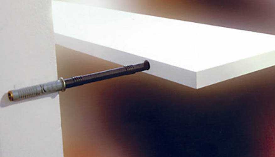 Как повесить полку на стену: особенности крепления без видимых креплений, способы для разных видов стен