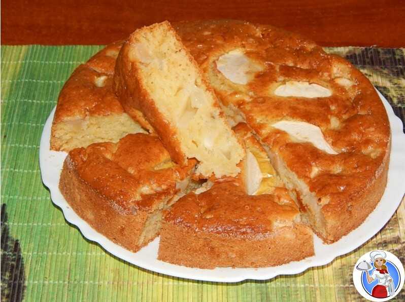 Яблочный пирог со сметанной заливкой - 97 рецептов: пирог | foodini