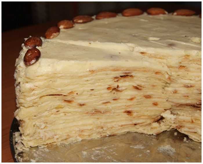 Домашний торт наполеон с заварным кремом: классические рецепты