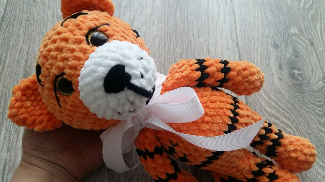 Связать тигренка крючком схема и описание амигуруми, тигренок крючком мастер класс, как связать крючком игрушку тигренка