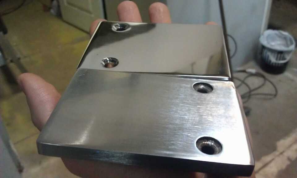 Как отполировать сталь до зеркального блеска?