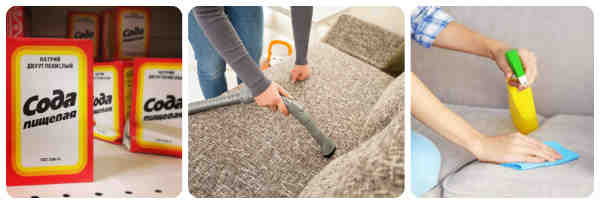 Как очистить диван от пятен и разводов в домашних условиях