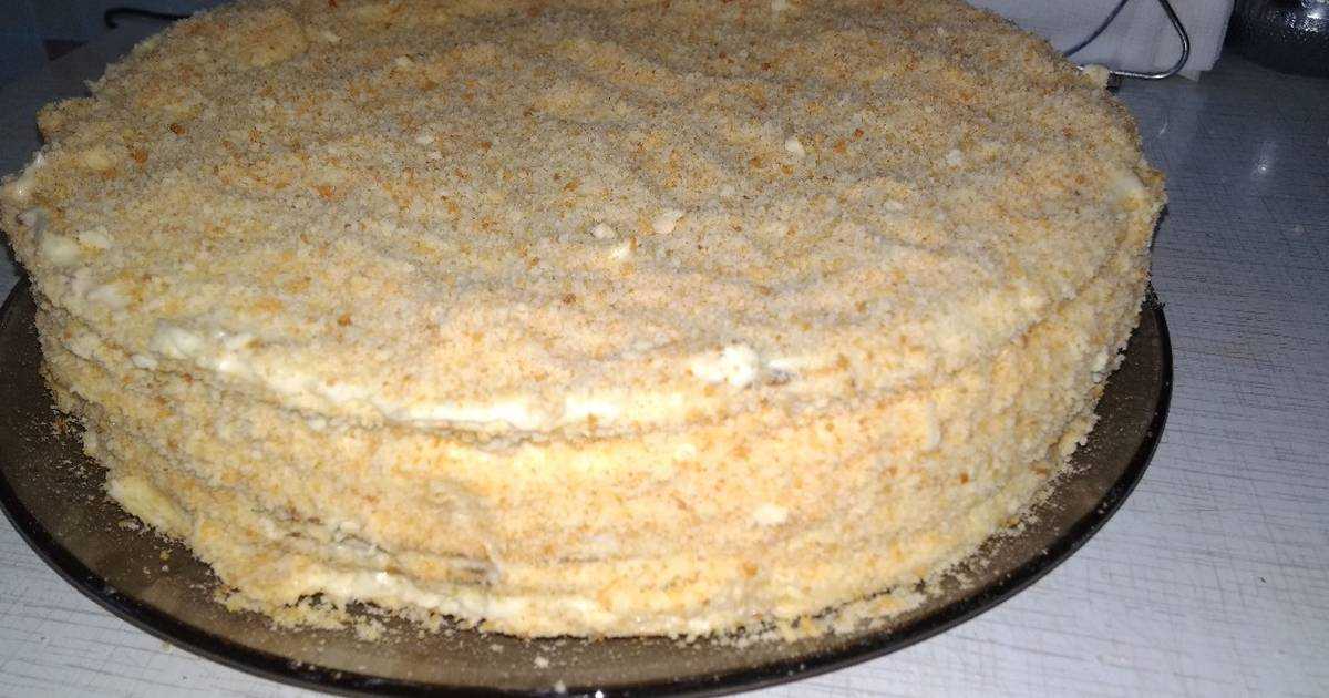 Торт "наполеон" на сковороде: рецепт приготовления :: syl.ru