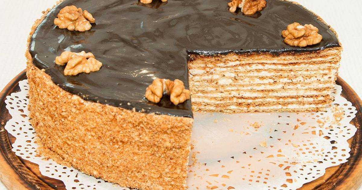Торт «спартак» – 6 пошаговых рецептов в домашних условиях