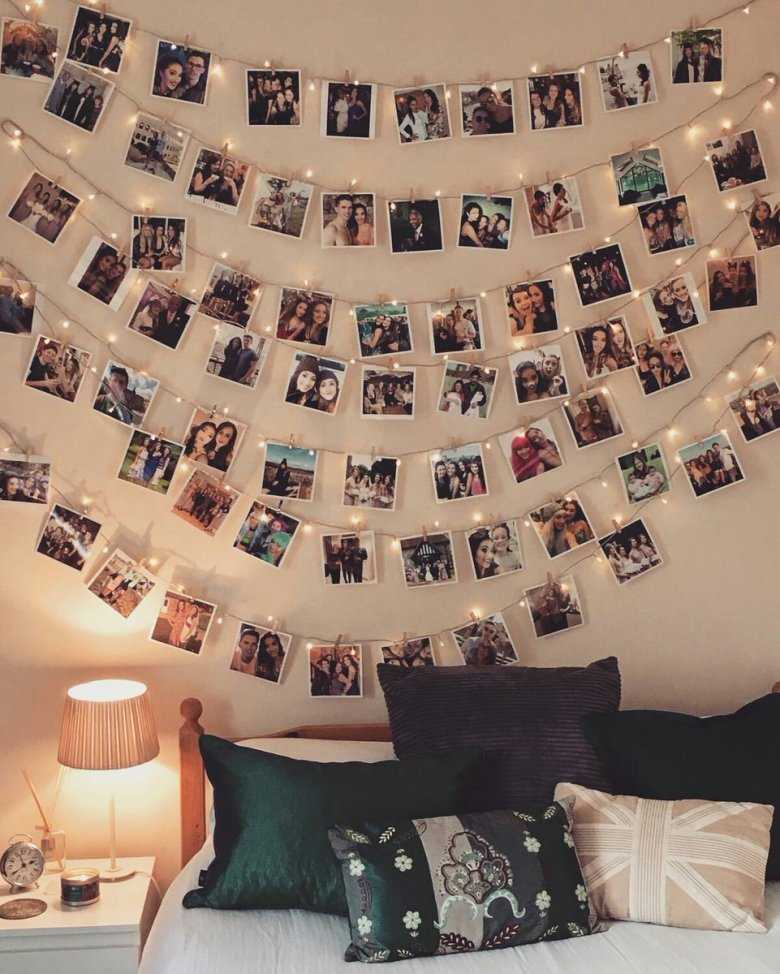 30 идей, как украсить пустую стену + фото